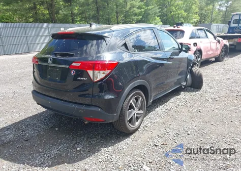 2021 Honda Hr-V Awd Ex z USA, uszkodzony, nr VIN 3CZRU6H58MM735224